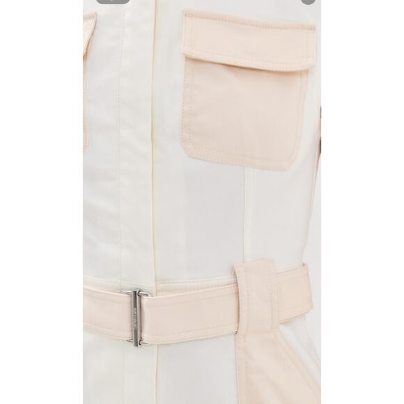 Simkhai Esmee Mini Dress in Ivory Multi 6 - Picture 3 of 5